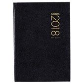 COLLINS DIARY POCKET A71 W74 X L105MM BLACK DAY PER PAGE EVEN YEAR