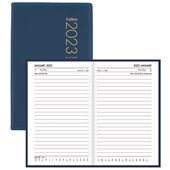 COLLINS DIARY POCKET A651P W72 X L122MM NAVY DAY PER PAGE ODD YEAR