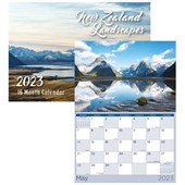 BISCAY CALENDAR ODD YEAR W300 X L155MM BEAUTIFUL NEW ZEALAND