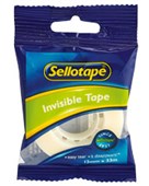 SELLOTAPE INVISIBLE TAPE W12MM X L33M TRANSPARENT