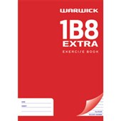 WARWICK 1B8 EXTRA EXERCISE BOOK 7MM RULED A4 48 LEAF