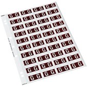 CODAFILE ALPHA LABEL G 162556 40 LABELS