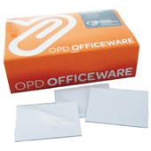 OPD OFFICEWARE CARD HOLDER PIN AND CLIP RIGID PLASTIC W90 X L57MM BOX 50