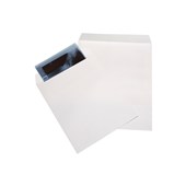 CANDIDA XRAY ENVELOPE PLAIN SELF SEAL POCKET W266 X L318MM WHITE BOX 100