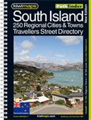 KIWI MAPS PATHFINDER BOOK SOUTH ISLAND PROVINCIAL A4