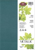 DIRECT PAPER METALLIC PAPER A4 120GSM MALACHITE PACK 100