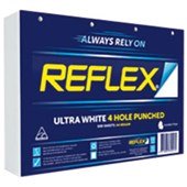 REFLEX COPY PAPER A4 80GSM 4 HOLE PUNCHED PACK 500 SHEETS