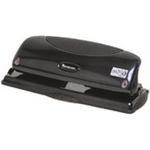 REXEL P425 PRECISION 4 HOLE PUNCH 25 SHEET BLACK