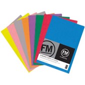 FM MANILLA FOLDER FOOLSCAP ASSORTED COLOURS PACK 10