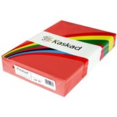 KASKAD COLOURED PAPER 640 X 920MM SRA1 225GSM ROBIN RED SHEET