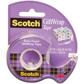 SCOTCH GIFT WRAP TAPE 15GSM W19MM X L165M