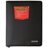 WORKMATE PORTFOLIO WITH RING BINDER BLACK