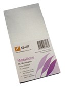 QUILL ENVELOPES DL METALLIQUE SILVER SHADOW PK 25