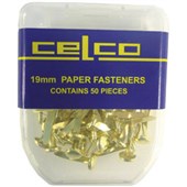 CELCO PAPER FASTENER BRASS PACK 50