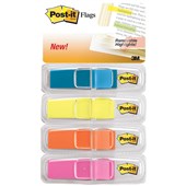 POSTIT 6834ABX MINI FULL COLOUR FLAGS ASSORTED PACK 140