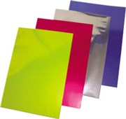 CONTACT METALLIC SATINS BOOK COVERING W450MM X L1M MULTI COLOURED