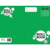 CLASS ROLL BOOK 2WRITE 7MM QUAD FOOLSCAP 28 LEAF 8 X 13IN