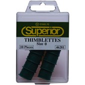 ESSELTE SUPERIOR THIMBLETTES SIZE 0 GREEN