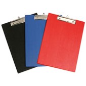 MARBIG CLIPBOARD PE FOOLSCAP BLACK