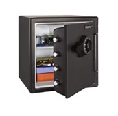 SENTRY FIRE SAFE 348L WITH COMBINATION W415 X D491 X H453MM BLACK