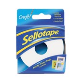 SELLOTAPE FOAM TAPE DOUBLESIDED W25 X L3M WHITE