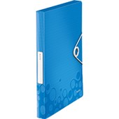 LEITZ WOW BOX FILE POLYPROPYLENE A4 BLUE