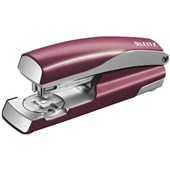 LEITZ NEXXT STAPLER HALF STRIP 30 SHEET GARNET RED