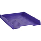 ITALPLAST SLIMLINE MULTI FIT DOCUMENT TRAY A4 GRAPE