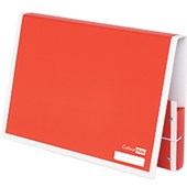 COLOURHIDE MY HANDY DOCUMENT BOX A4 RED