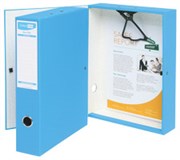 COLOURHIDE BOX FILE FOOLSCAP BLUE