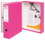 COLOURHIDE BOX FILE FOOLSCAP PINK