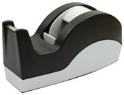 DIXON OFFICE TAPE DISPENSER LARGE BLACK AND WHITE