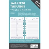 MILFORD TIMEPLANNER ORGANISER REFILL 7 RING 2 PAGES PER DAY DATED 2020