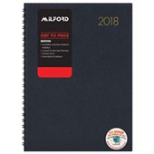 MILFORD DIARY BOSTON A41 NAVY DAY PER PAGE WIRO EVEN YEAR