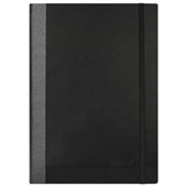 MILFORD JOURNAL ALUMINIUM A5 96 LEAF BLACK