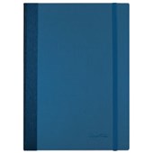 MILFORD JOURNAL ALUMINIUM A5 96 LEAF BLUE