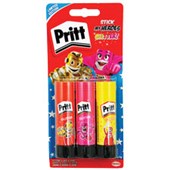 PRITT MY HEROES GLITTER GLUE STICK 20G PACK 3